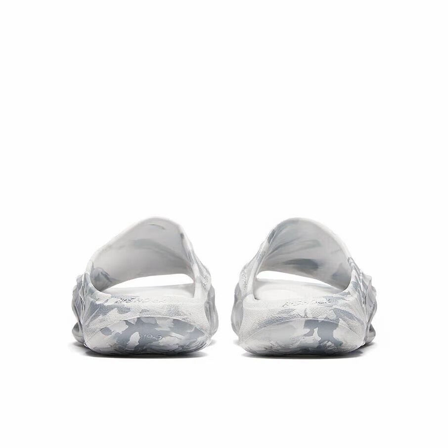 Anta Nitrogen Bubble Leisure Sports Recovery Slippers - Gray