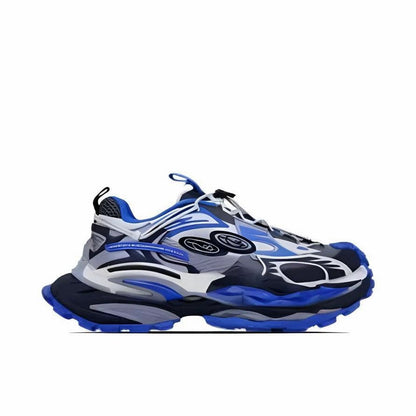 ANTA SNEAKERVERSE StrataVerse Rock Layer Low Dad Shoes - Blue/Gray
