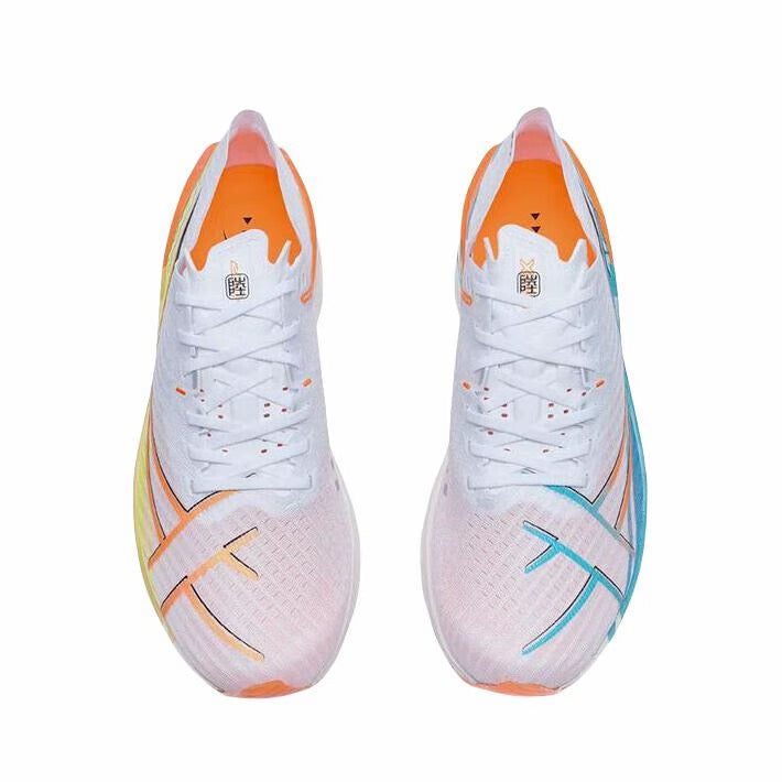 (Men & Women) Xtep 160X 6.0 Marathon Running Shoes - Smart Blue/Orange
