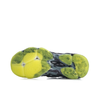 Li-Ning Ranger 4 High Professional Badminton Shoes - Black/Gray