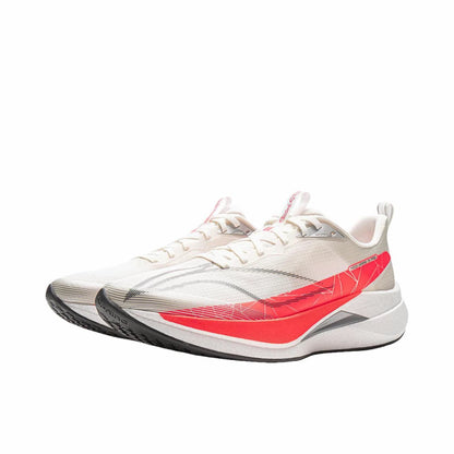 Li-Ning Red Hare 9 Pro Marathon Running Shoes - White/Red
