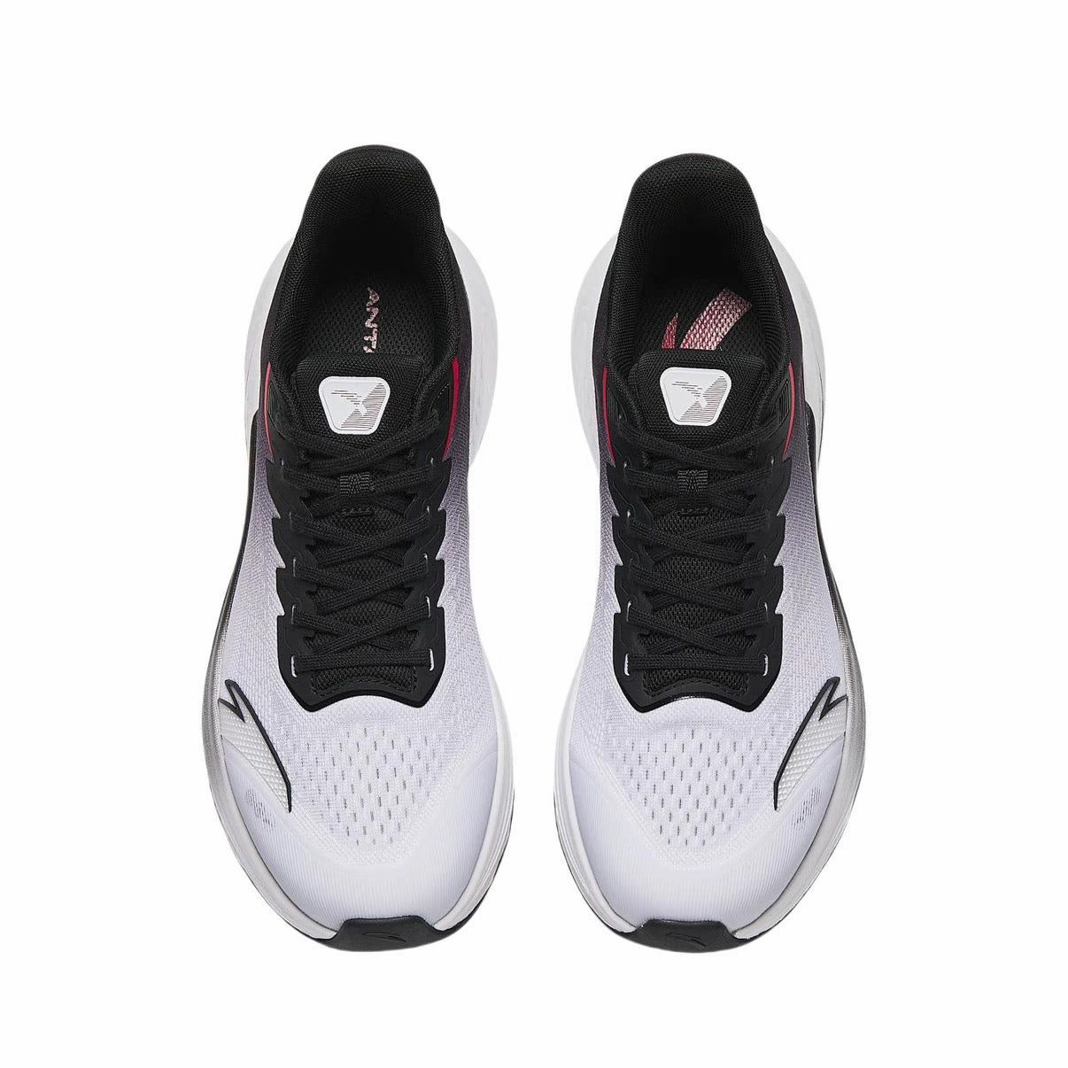 【Yibo Wang】 Anta Stinger 6 Fabric PP Film Running Shoes - White/Gray