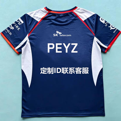 2026 LOL Summer T1 Team EWC&MSI T-shirt | Faker/DORAN