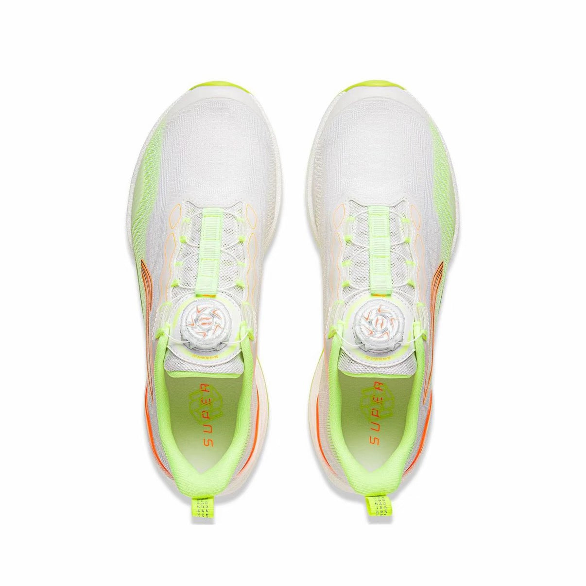 （Kids）Li-Ning Ultra Light 2022 - White/Fluorescent Green