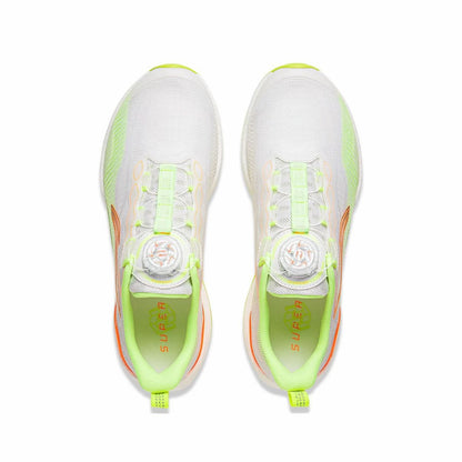 （Kids）Li-Ning Ultra Light 2022 - White/Fluorescent Green