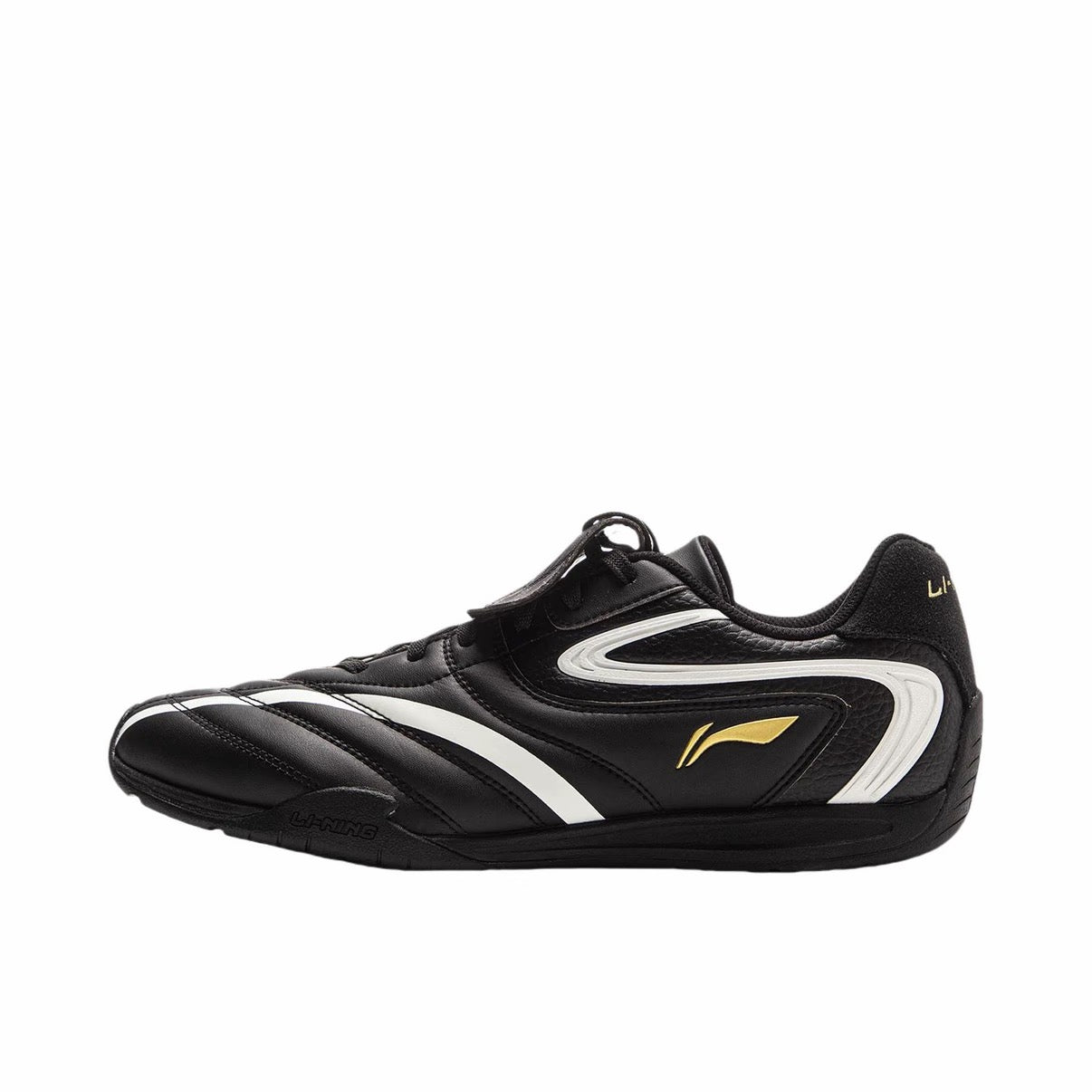 Li-Ning Film Pulse - Black | Versatile Footwear (Football/Casual/Retro Training)