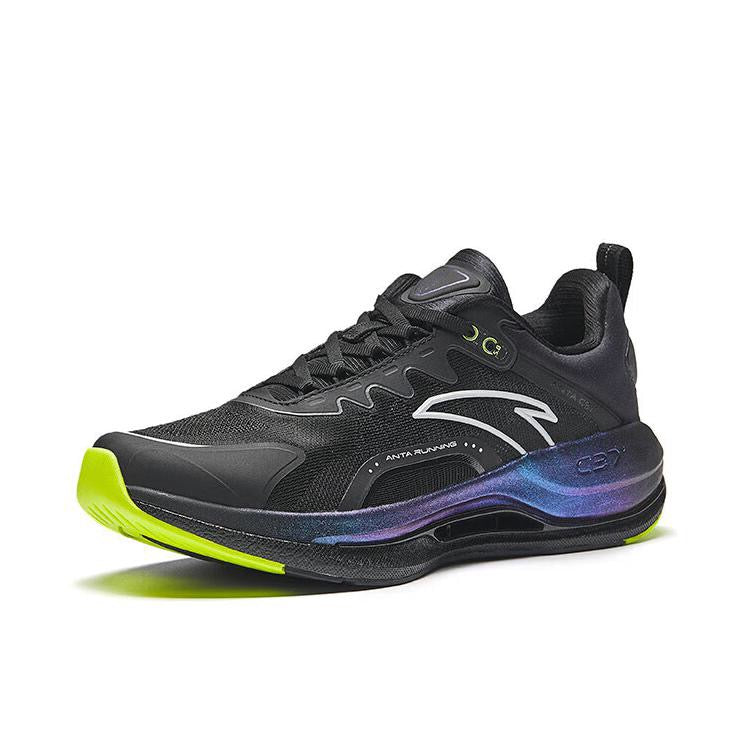 （Men）Anta C37 5.0 Nitrogen Technology Running Shoes - Black