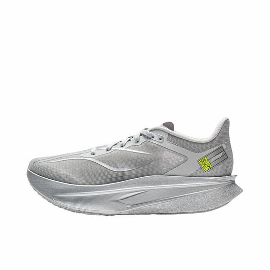 （Men & Women）Li-Ning Feidian 6 Challenger Racing Carbon Plate Running Shoes - Quiet Gray