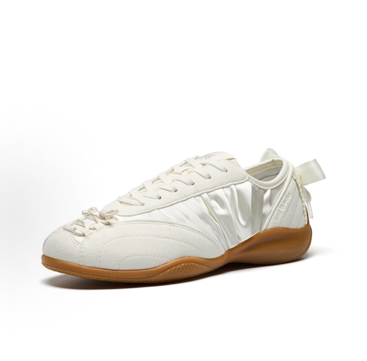 （Guan Xiaotong）Anta Colorfit × Lost In Echo Ballet Thin-Sole GAT Sneakers - White