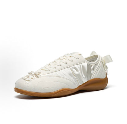 （Guan Xiaotong）Anta Colorfit × Lost In Echo Ballet Thin-Sole GAT Sneakers - White