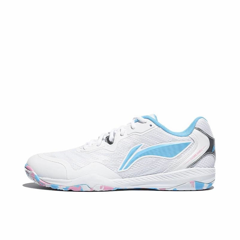 Li-Ning Table Tennis Shoes - White/Blue
