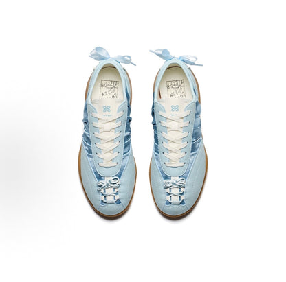 （Guan Xiaotong）Anta Colorfit × Lost In Echo Ballet Thin-Sole GAT Sneakers - Blue