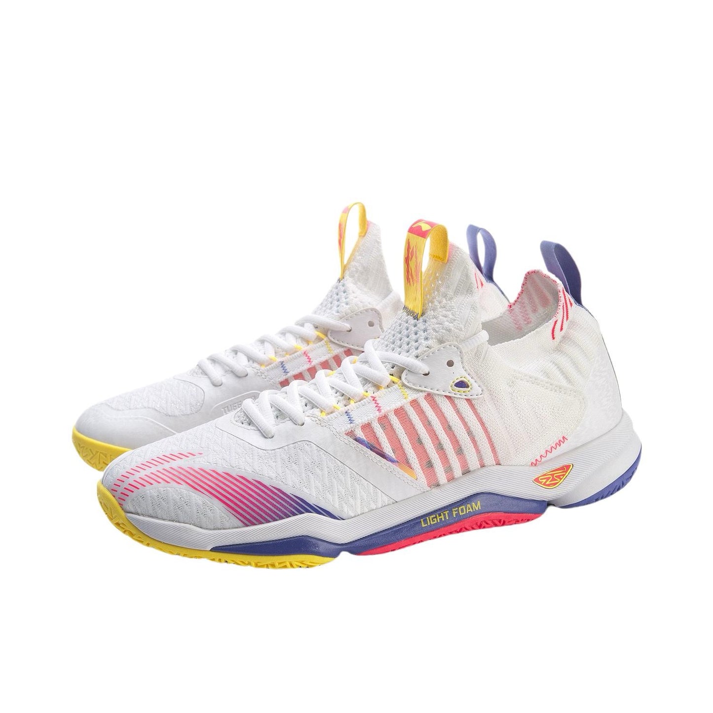 Li-Ning Dagger 4 Badminton Shoes - White/Red