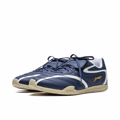 Li-Ning Film Pulse - Deep Beidou Blue | Versatile Footwear (Football/Casual/Retro Training)