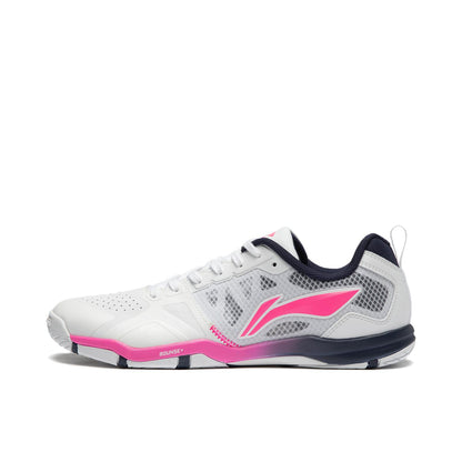 Li-Ning Eagle Eye 2.0 Pro Table Tennis Shoes - White/Pink/Black