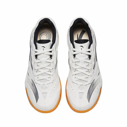 Anta Rotor Blade Table Tennis Shoes - White/Silver