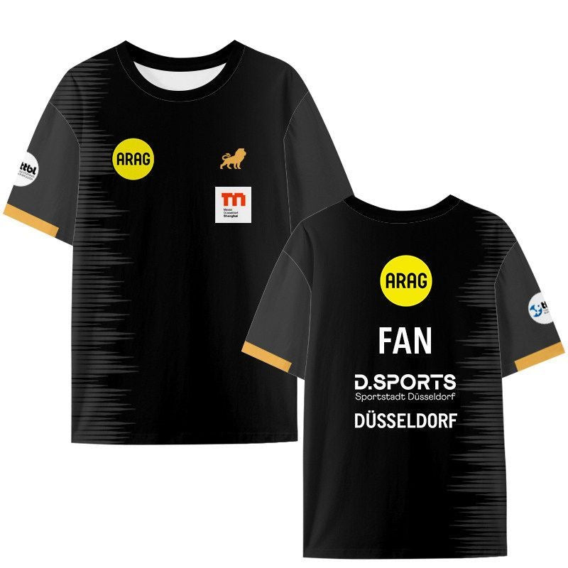 2026 Düsseldorf Table Tennis Club Fan Zhendong's Same Style Quick-drying T-shirt
