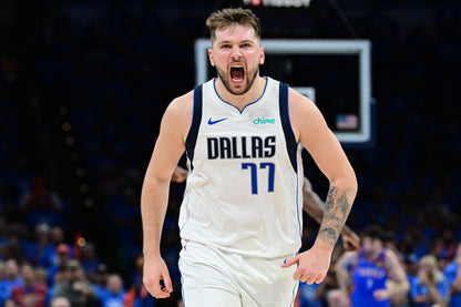 Mavericks No. 77 Doncic Basketball Jersey