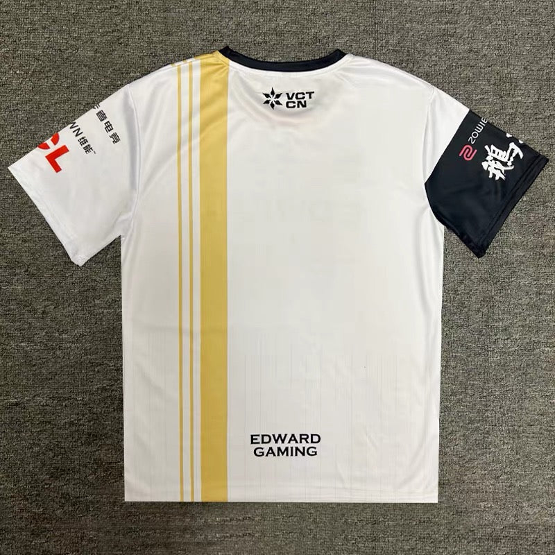 EDG Team 2024 Fearless Contract Seoul Global Championship Valorant T-shirt Zmjkk Kang Kang Team Uniform