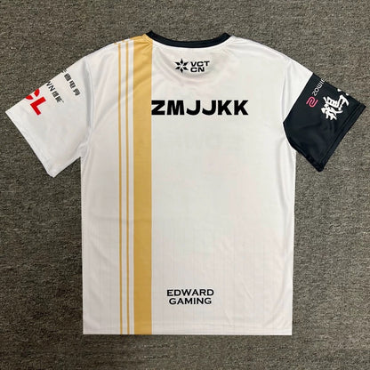 EDG Team 2024 Fearless Contract Seoul Global Championship Valorant T-shirt Zmjkk Kang Kang Team Uniform