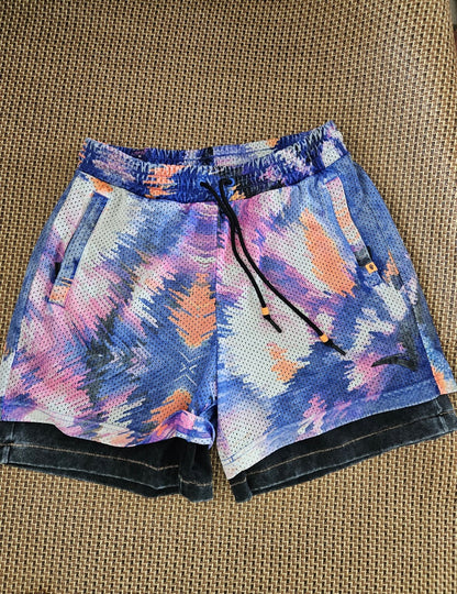 Anta KAI 1 Graffiti Shorts - Colorful