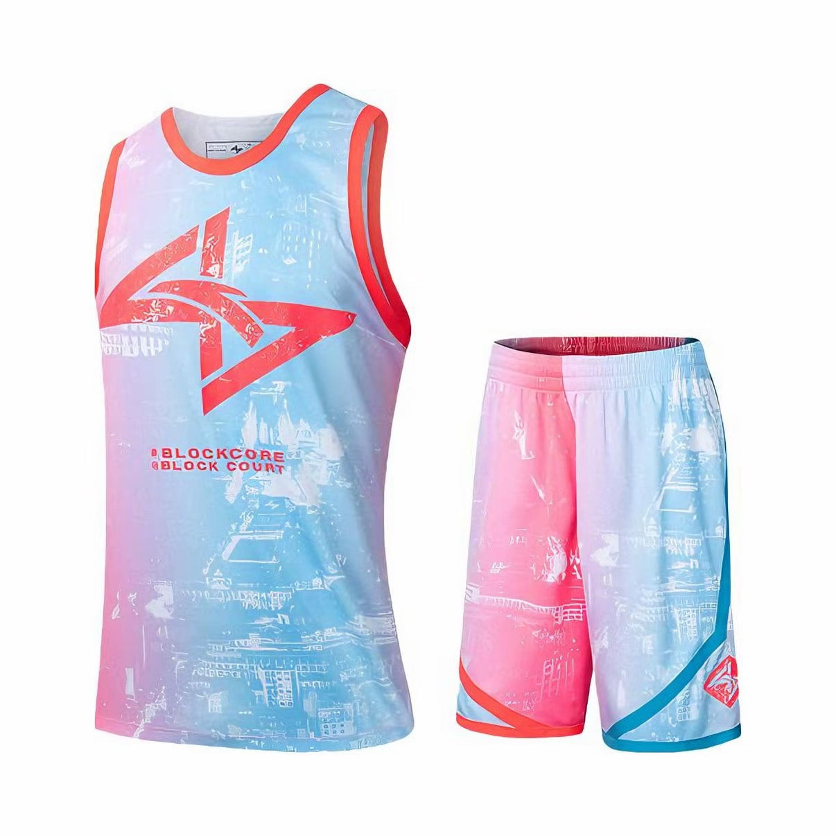 Anta Shock The Game 4 Basketball Jersey Set