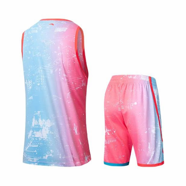 Anta Shock The Game 4 Basketball Jersey Set