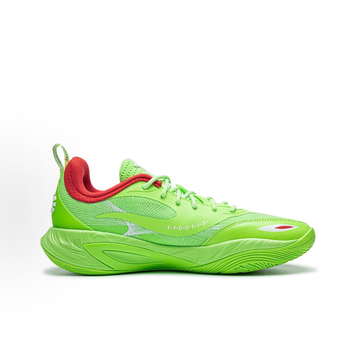 D'Angelo Russell x Li-Ning DLO 2 - Christmas/Fluorescent Green