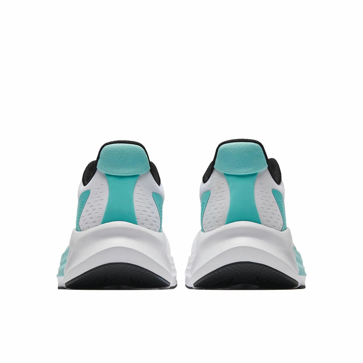 【Yibo Wang】 Anta Stinger 6 Fabric PP Film Running Shoes - White/Clear Blue