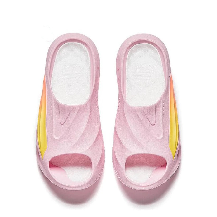 Anta Nitrogen Bubble Leisure Sports Recovery Slippers - Fruit powder