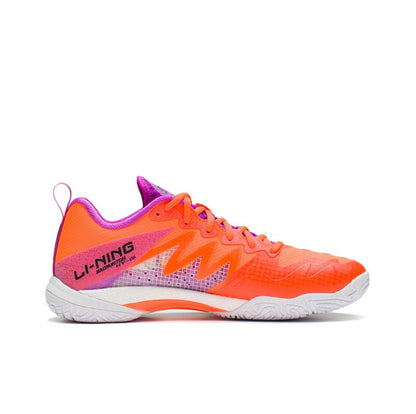 Li Ning Gyrfalcon V Wettkampf-Badmintonschuhe – Orange/Lila 