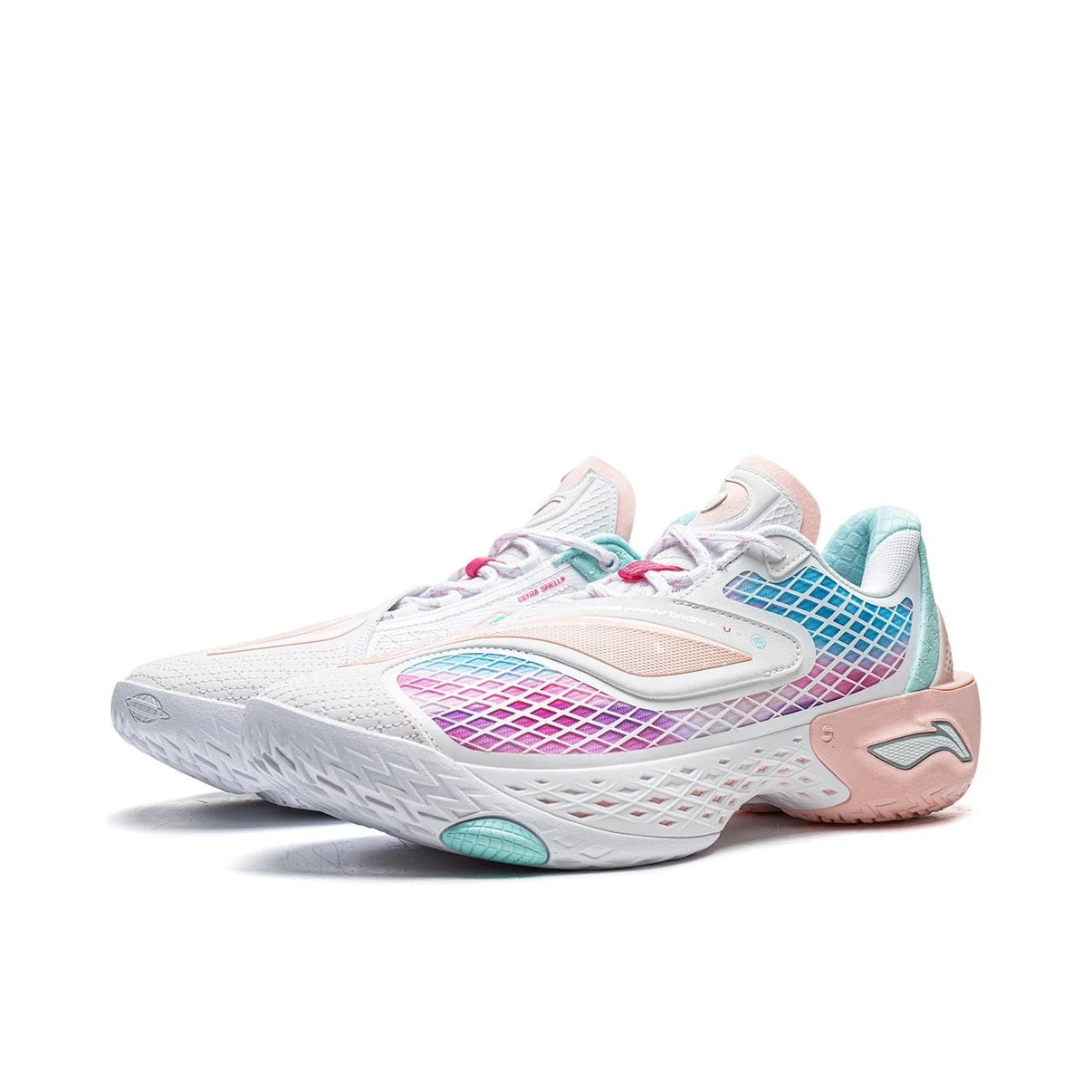 Li-Ning Badfive 5 Low - White/Pink