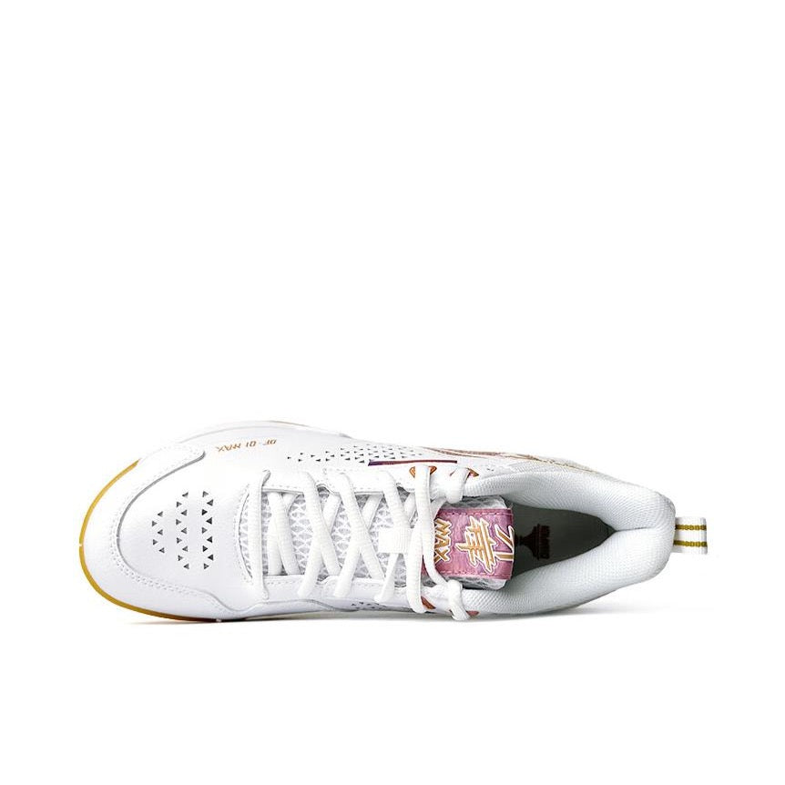 Blade DF-01 Max | Li-Ning Badminton Shoes - White/Gold