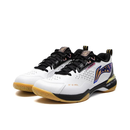 Blade DF-01 Max | Li-Ning Badminton Shoes - White/Black