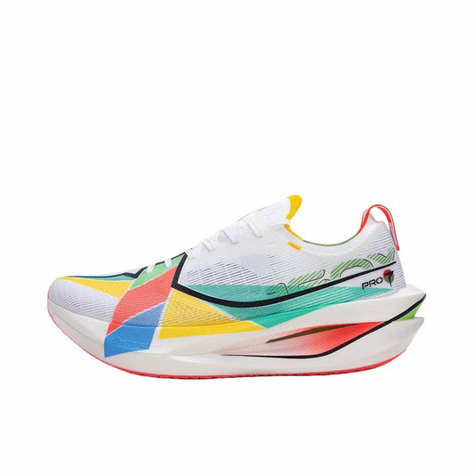 Xtep 160X 7.0 Pro Marathon Running Shoes - White/Green/Red