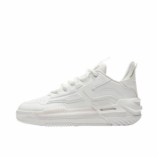（Women & Men）Anta Badao 2026 Spring Casual Sneakers - White