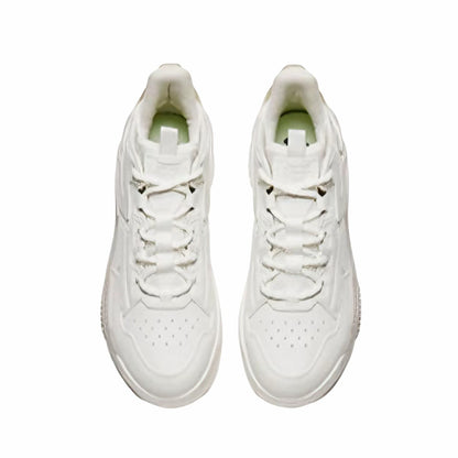 （Women & Men）Anta Badao 2026 Spring Casual Sneakers - White