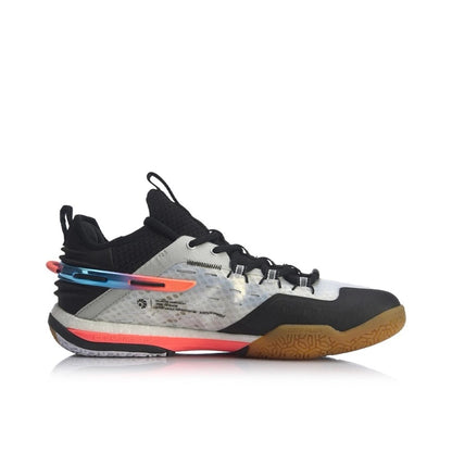 Li-Ning Saga Pro Badminton Shoes - Black/White