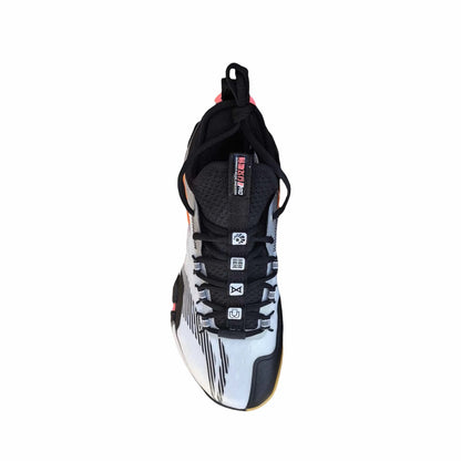 Li-Ning Saga Pro Badminton Shoes - Black/White
