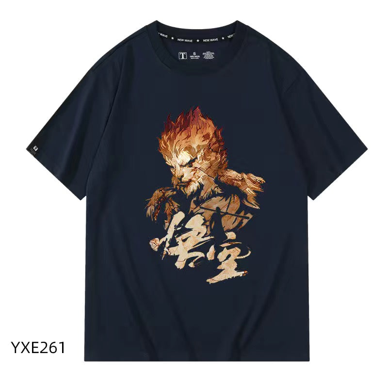 Black Myth Wukong Summer T-shirt