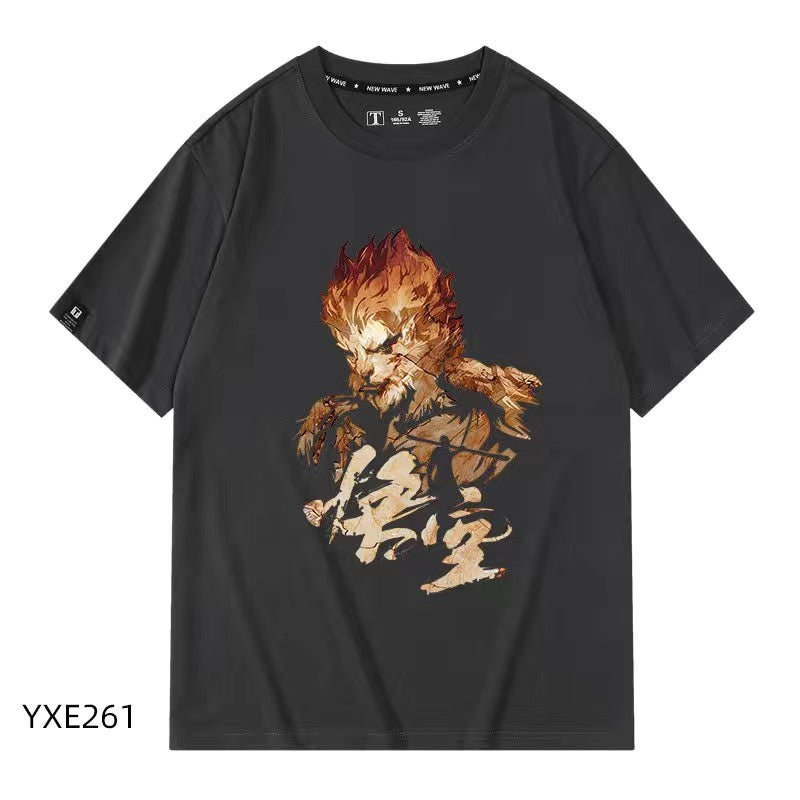 Black Myth Wukong Summer T-shirt