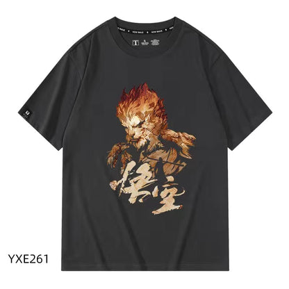 Black Myth Wukong Summer T-shirt