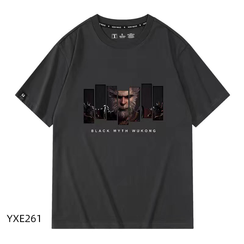 Black Myth Wukong Summer T-shirt