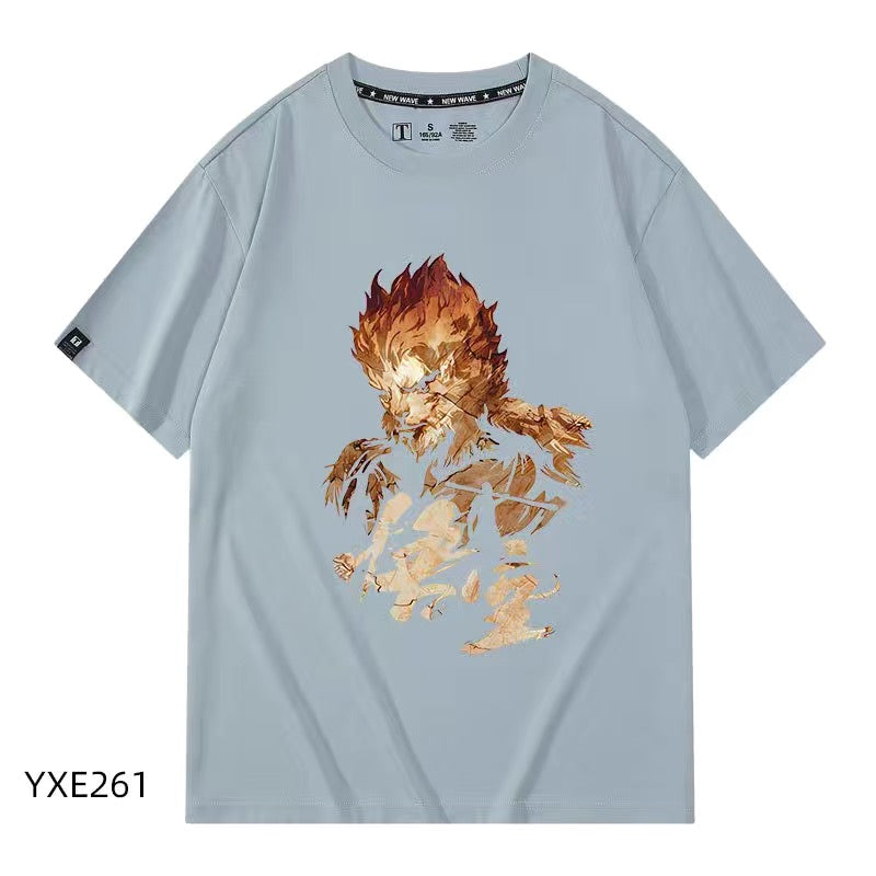 Black Myth Wukong Summer T-shirt