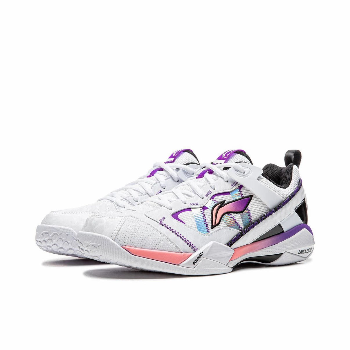 【Shi Yu Qi 】Li-Ning Invincible Ace Badminton Shoes - White/Pink/Purple