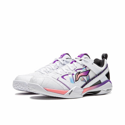 【Shi Yu Qi 】Li-Ning Invincible Ace Badminton Shoes - White/Pink/Purple