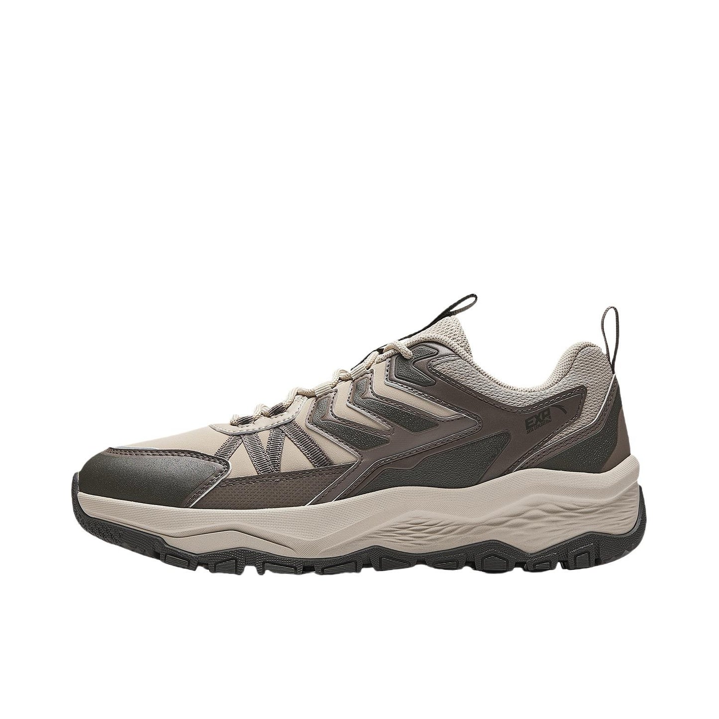 Anta Mountain Exploration Low Top Trail Running Shoes - Khaki/Tea Brown