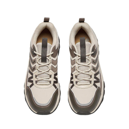 Anta Mountain Exploration Low Top Trail Running Shoes - Khaki/Tea Brown