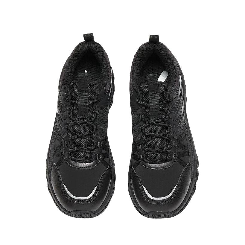 （Women & Men）Anta Mountain Exploration Low Top Trail Running Shoes - Black