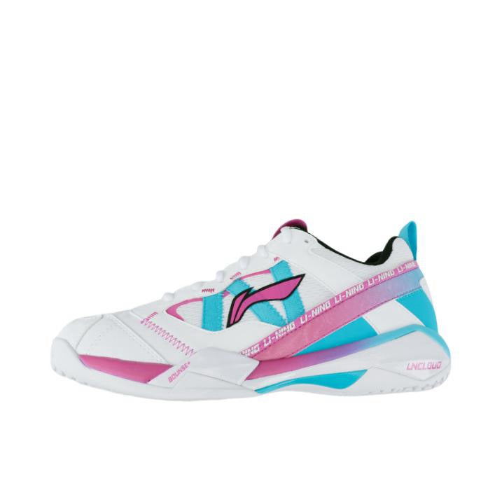 【Shi Yu Qi 】Li-Ning Invincible Ace Badminton Shoes - White/Blue/Pink